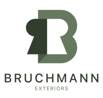Logo von Bruchmann Exteriors (dunkle Variante) – Exklusive Gartengestaltung und Gartenbau in Pöllau, Oberwart und dem Burgenland.
